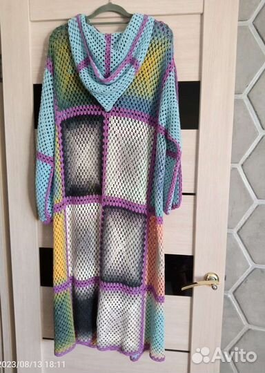 Длинный кардиган