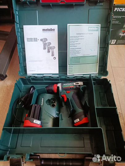 Шуруповерт аккумуляторный metabo powermaxx BS BL Q