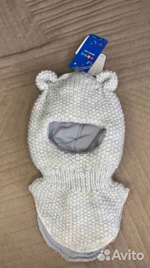 Шапка шлем для девочки