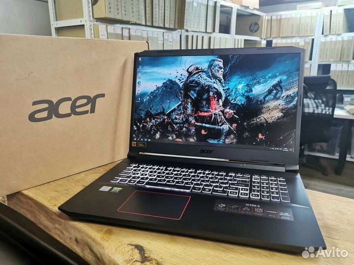 Новый ноутбук Acer nitro 5 an517-52-54 RTX 3060