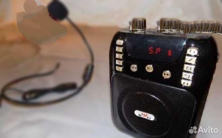 Громкоговоритель для экскурсовода с микрофоном