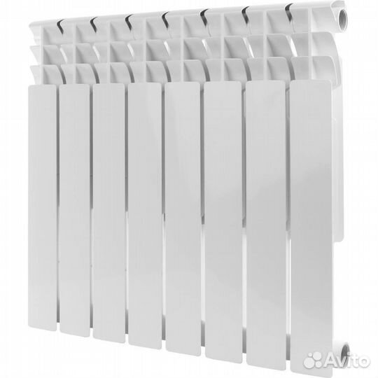 Алюминиевый радиатор отопления Rommer Optima, 78/5