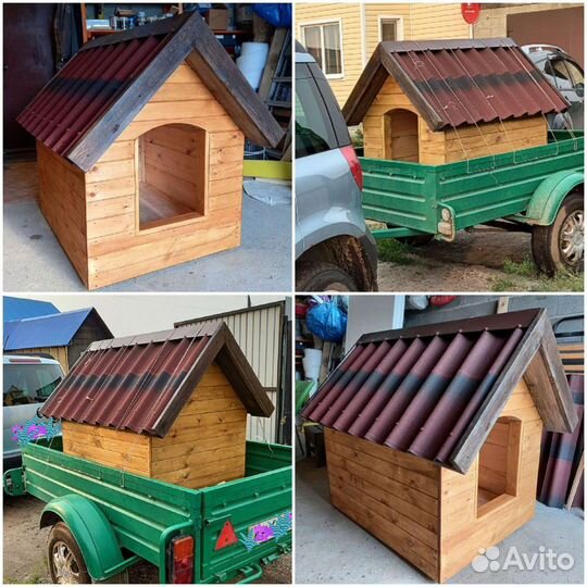 Будка для собаки утепленная