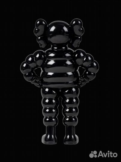 Kaws коллекционная фигурка chum черный