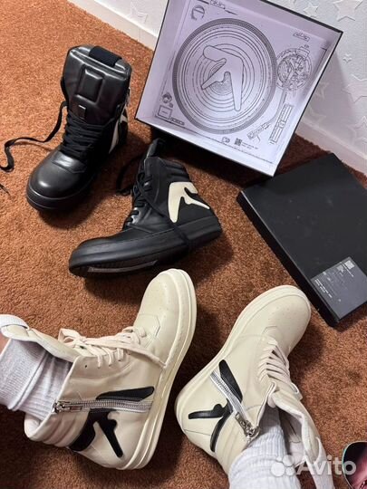 Rick owens geobasket apex twin