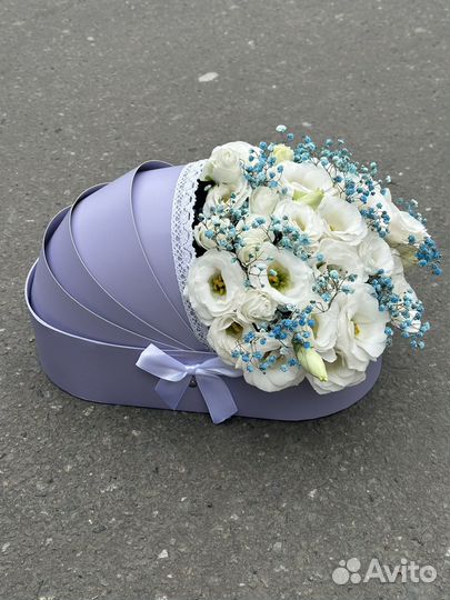 Цветы в люльке