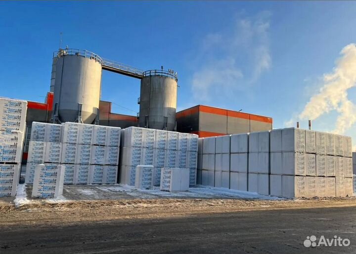 Пеноблок D400, D500, D600