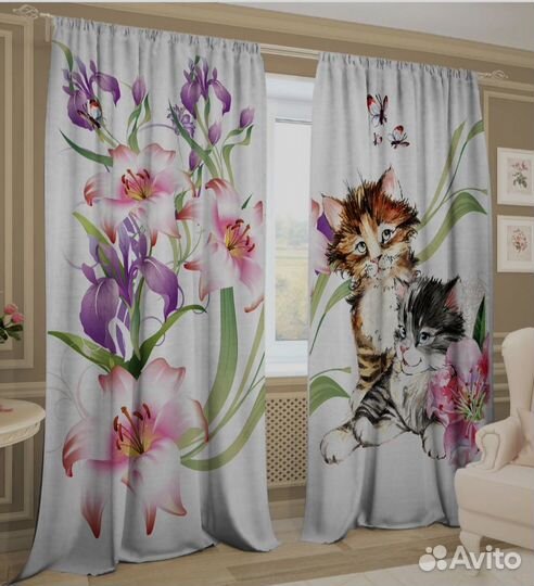 Шторы детские