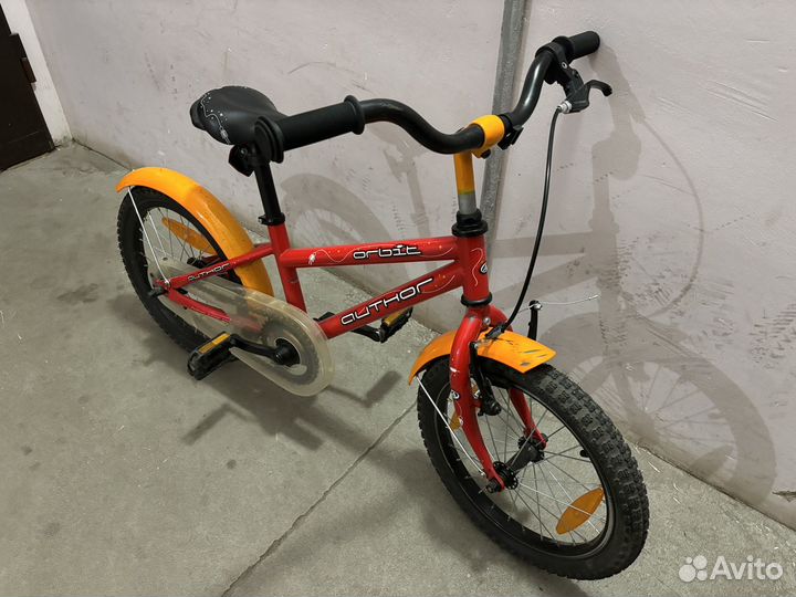 Детский велосипед author orbit 16