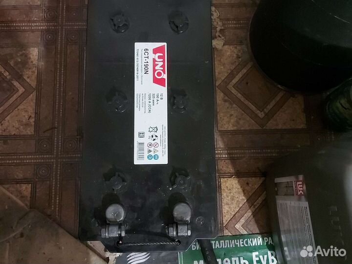 Аккумулятор 6ст 190 новый