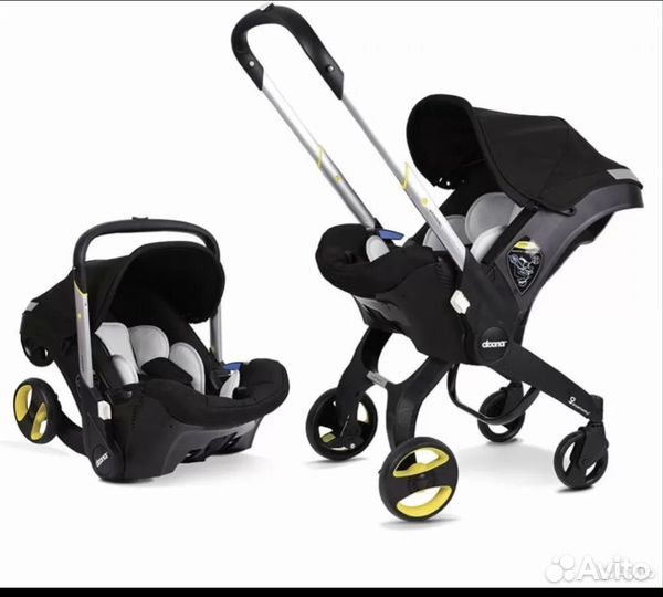 Коляска - автолюлька foofoo