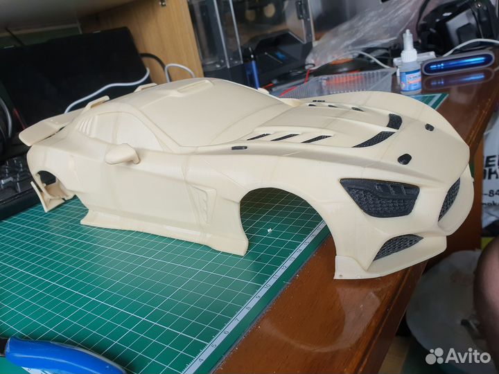 Flanker F кузов для RC 1/10 масштаб