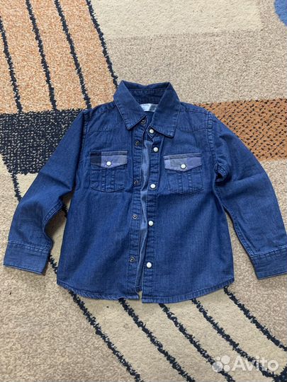 Джинсовая рубашка