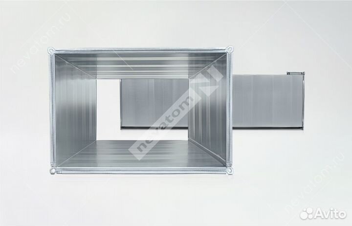 Воздуховоды из оцинкованной стали Nevatom