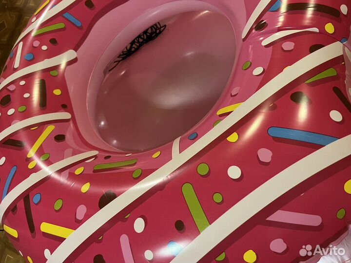 Новый Надувной круг пончик Bestway