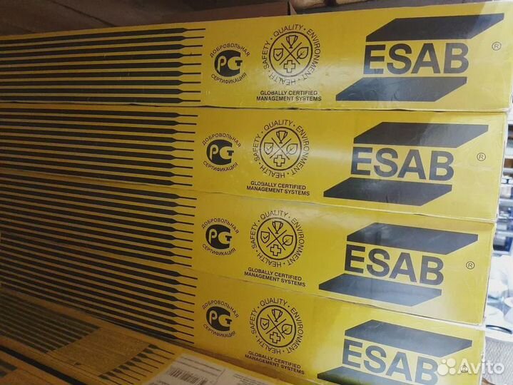 Электроды сварочные esab