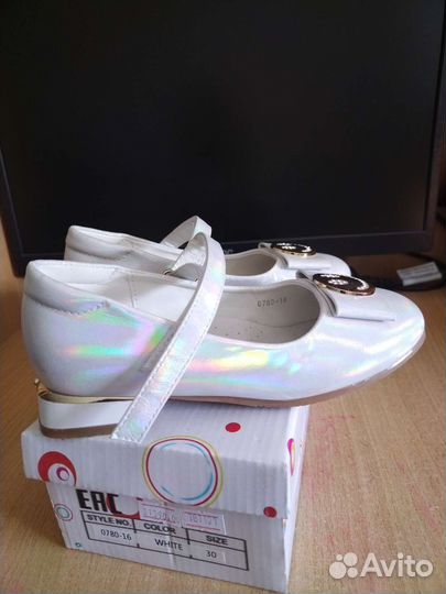 Туфли школьные для девочки 30