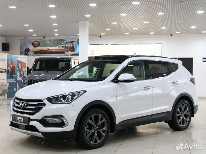 Hyundai Santa Fe 2.2 AT, 2018, 117 000 км