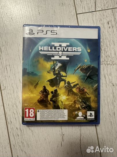Диск Helldivers 2 ps5 русская версия