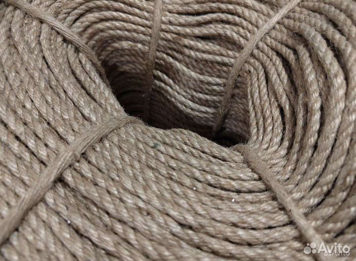Джутовый канат 4мм Бангладеш
