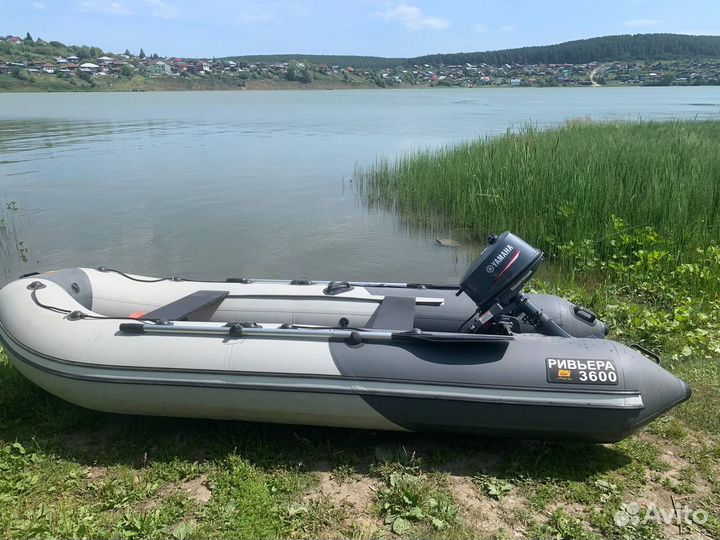 Лодка Ривьера 3600 ск Компакт с мотором Yamaha 5