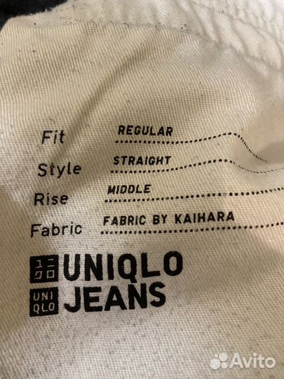 Джинсы мужские uniqlo