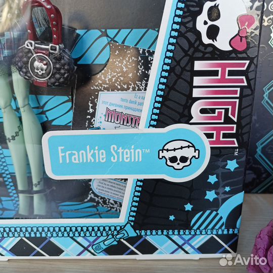 Кукла Монстер Хай Френки Штейн базовая 2 волны