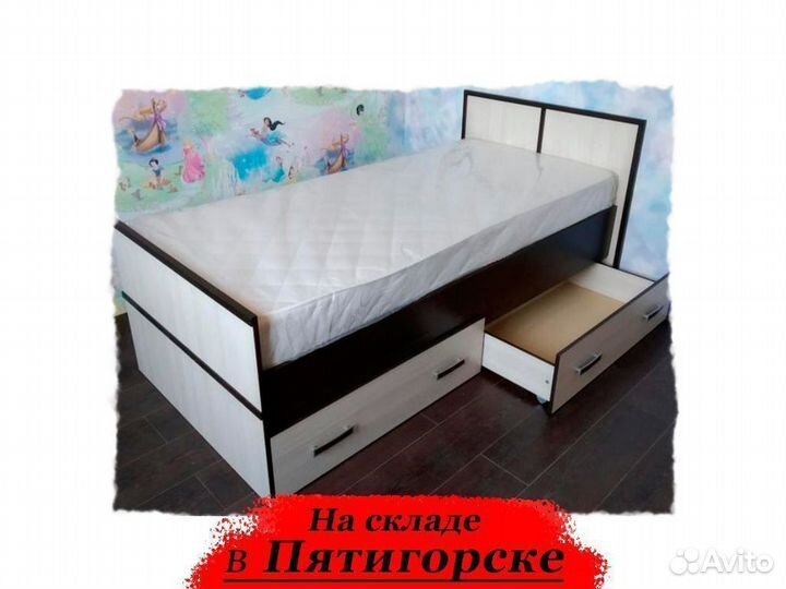 Кровать односпальная 90 см