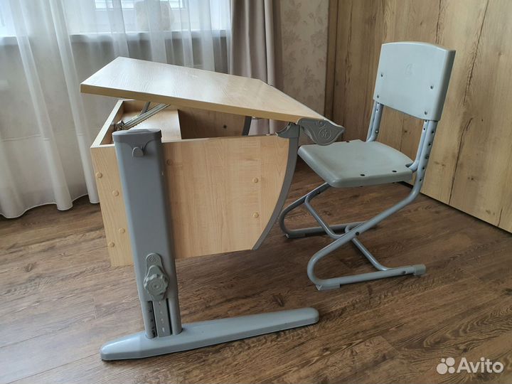 Растущая парта и стул дэми