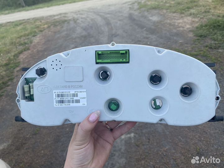 Приборная панель priora 1