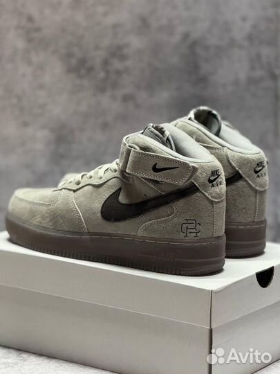 Кроссовки Nike Air Force 1 High зимние (Арт.71959)