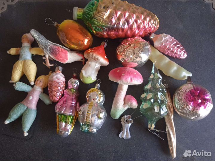 Ёлочные игрушки СССР