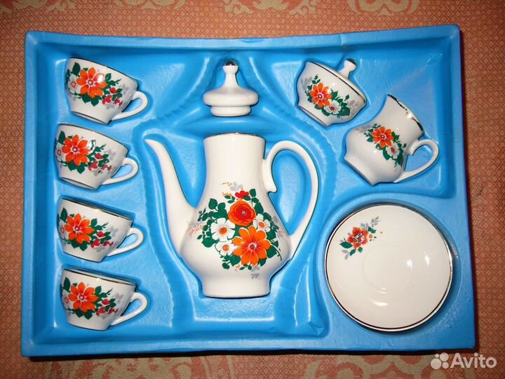 Детский кукольный сервиз гдр 60 - 70 годы 20 века