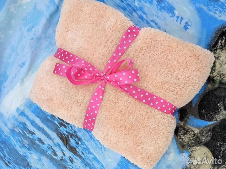 Плед детский плюшевый