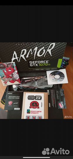 Видеокарта gtx 1070 ti 8gb