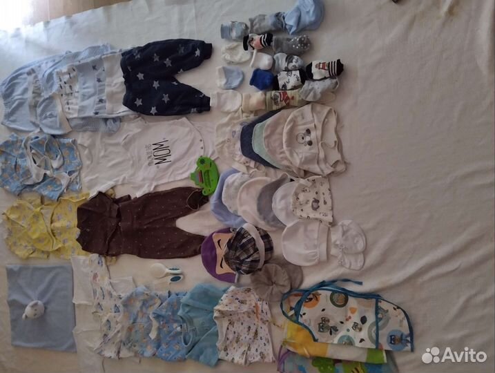 Детские вещи от 0+ до 62 размера