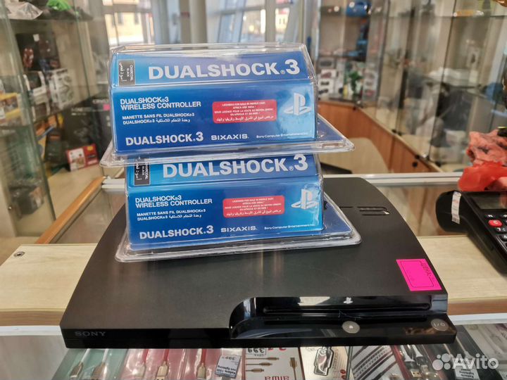 Sony Ps3 320гб+90 игр+2 джойстика