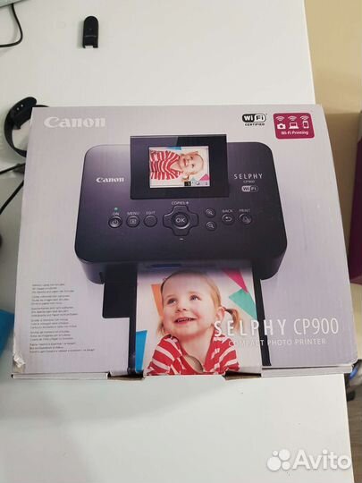 Фото принтер canon selphy CP-900 Black