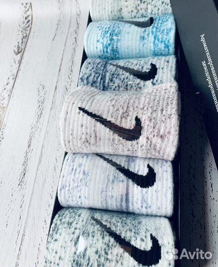 Носки Nike Tye-Dye мужские в коробке