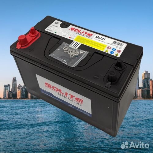 Аккумулятор solite marine/RV DC31 105Ah 700A Пп