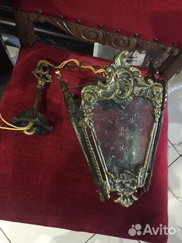 Люстра винтаж фонарь