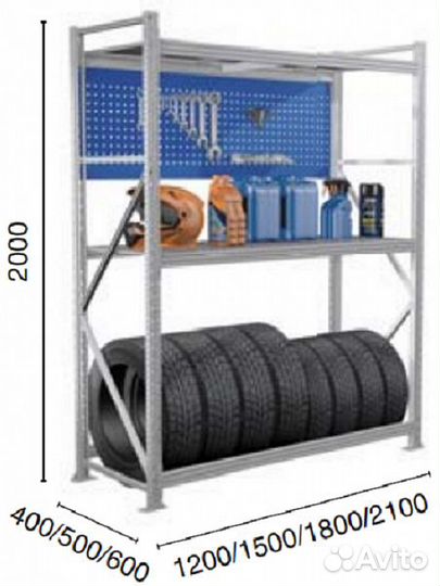 Стеллажи MS Pro