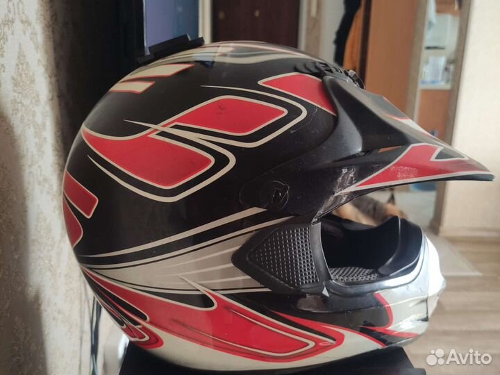 Мотошлем кроссовый