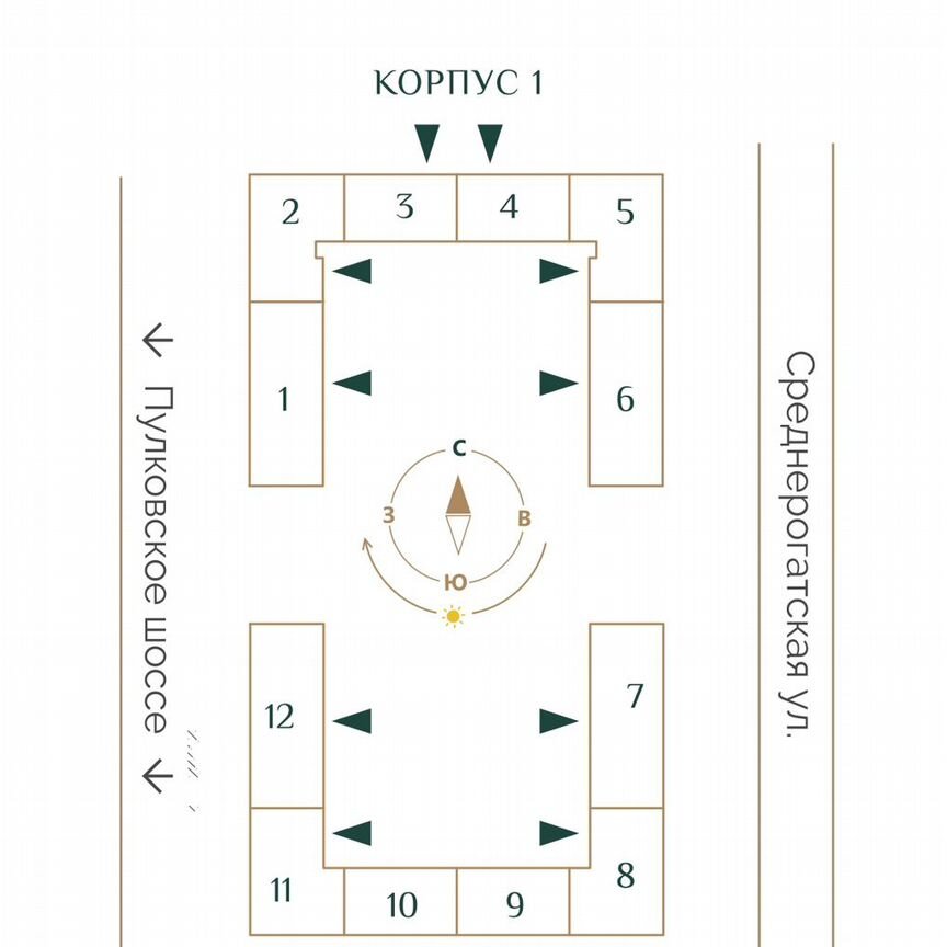 Квартира-студия, 28,2 м², 3/12 эт.