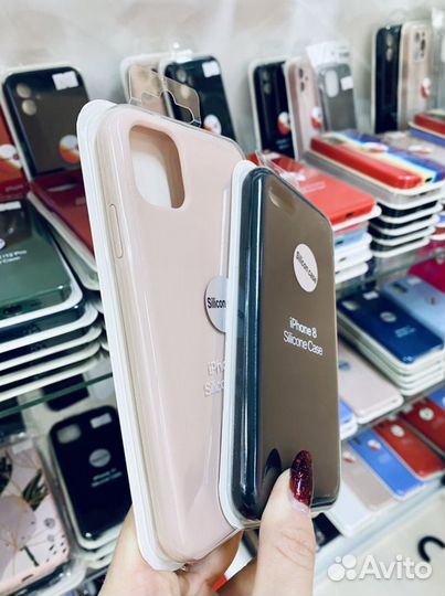 Чехол Silicone Case на все iPhone