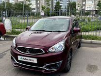 Mitsubishi Mirage 1.2 CVT, 2017, 34 000 км, с пробегом, цена 920 000 руб.