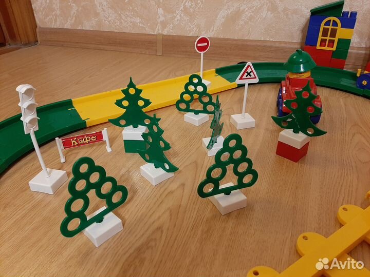 Детский конструктор Bauer - стройка+дорога