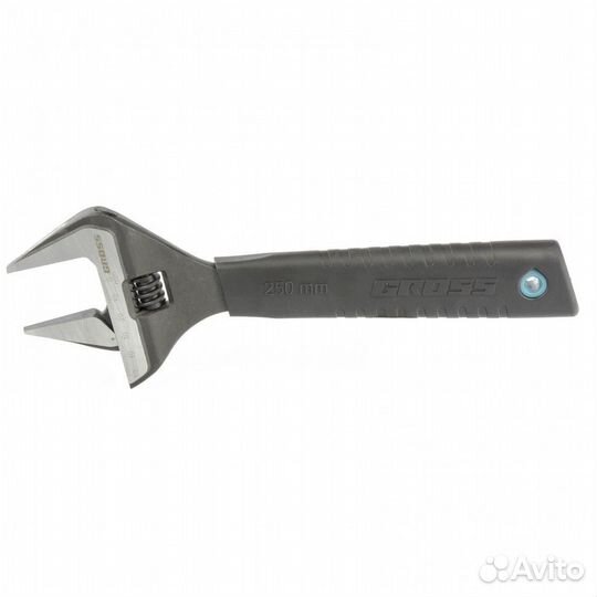 Ключ разводной, 250 мм, CrV, тонкие губки, защитны