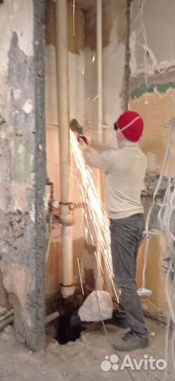 Демонтаж(частник) +Вывоз мусора+ремонт под ключ