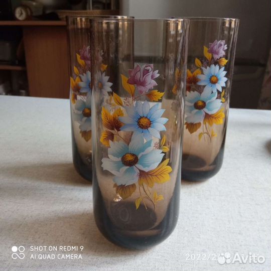Стаканы высокие